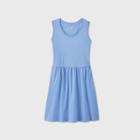Women's Sleeveless Babydoll Dress - Universal Thread Blue