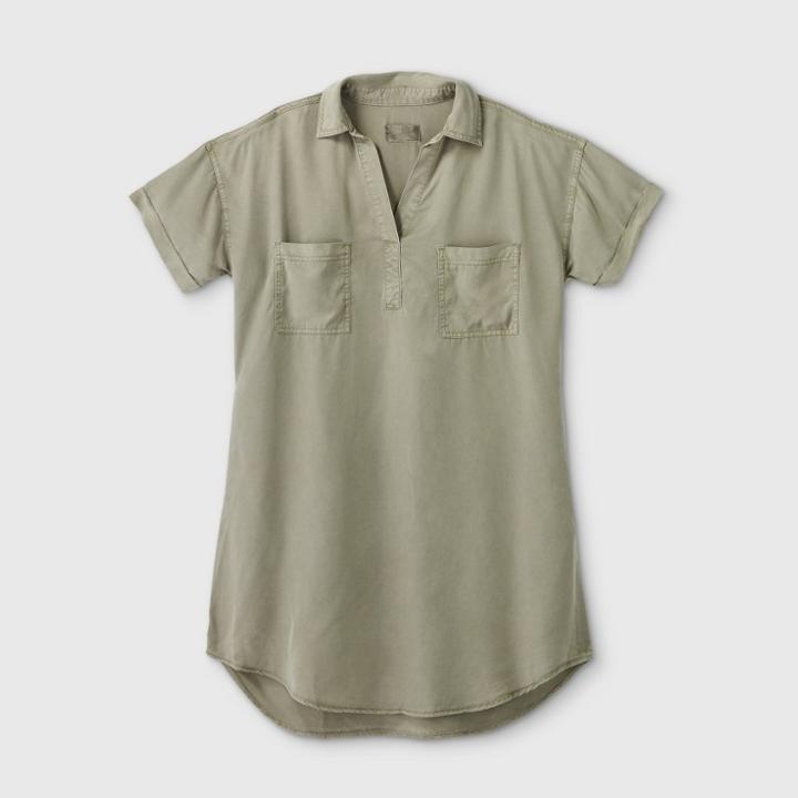 Women's Short Sleeve Shirtdress - Universal Thread