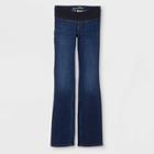 Women's Adaptive Bootcut Jeans - Universal Thread Dark Denim Wash 0, Dark Blue Blue