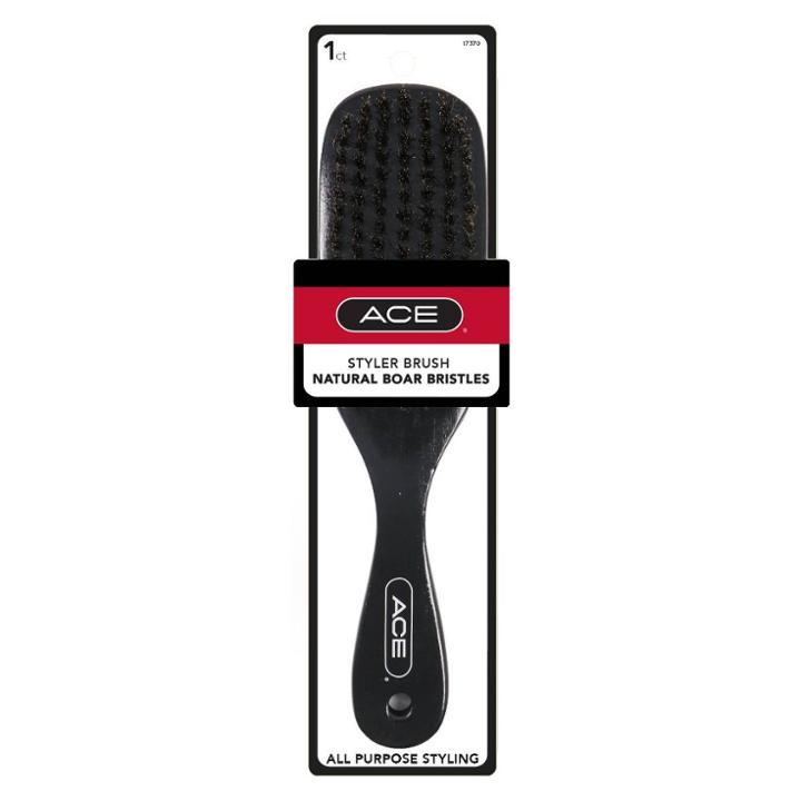Goody Ace Wood Boar Bristle Hair Brush