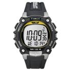 Men's Timex Ironman Classic 100 Lap Digital Watch - Black T5e231jt, Size: Large, Black/