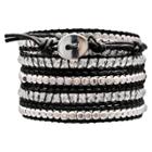 Target Women's Wrap Fashion Bracelet With Beads - Black/clear