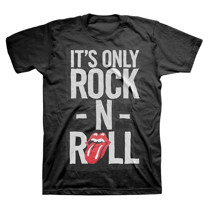 Men's The Rolling Stones It's Only Rock And Roll T-shirt - Black