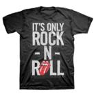 Men's The Rolling Stones It's Only Rock And Roll T-shirt - Black