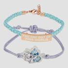 Girls' Disney Stitch 2pc Friendship Bracelet - Disney