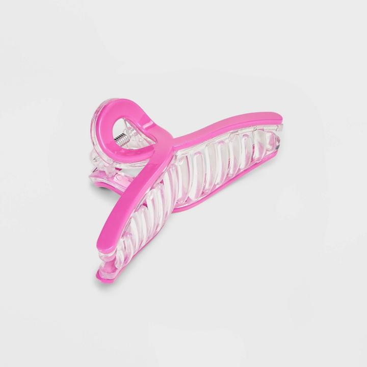 Loop Claw Hair Clip - A New Day Pink