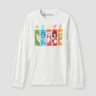 Boys' Sailor Moon Long Sleeve Graphic T-shirt - Gray