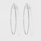 Textured Hoop Earrings - A New Day