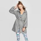 Women's Sheer Parka With Fleece Lining - Joylab Sharkskin