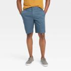Men's 9 Slim Fit Chino Shorts - Goodfellow & Co Blue