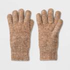 Women's Essential Gloves - A New Day Camel One Size, Brown