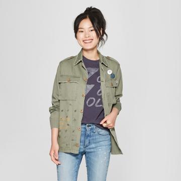 Coats And Jackets Junk Food Light Olive Xs, Women's, Green