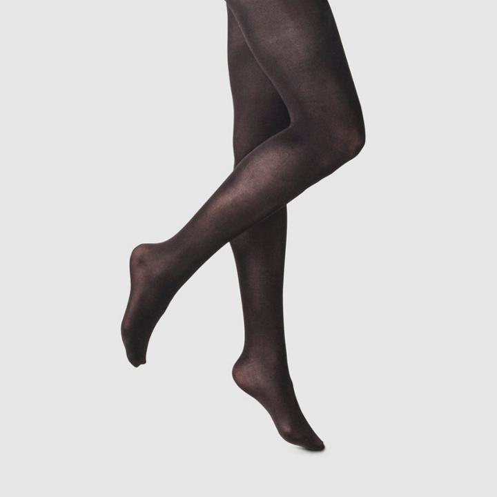 Women's 50d Opaque - A New Day Black L/xl,