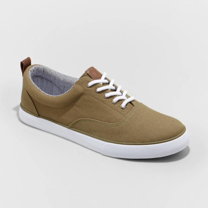Men's Brady Apparel Sneakers - Goodfellow & Co Olive Green