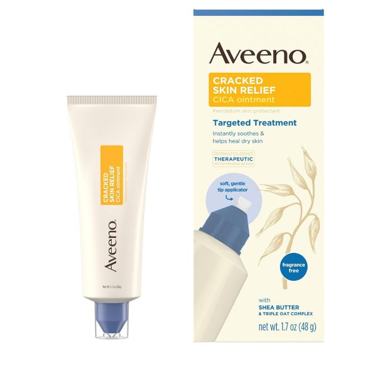 Target Aveeno Cracked Skin Relief Cica Ointment For Dry