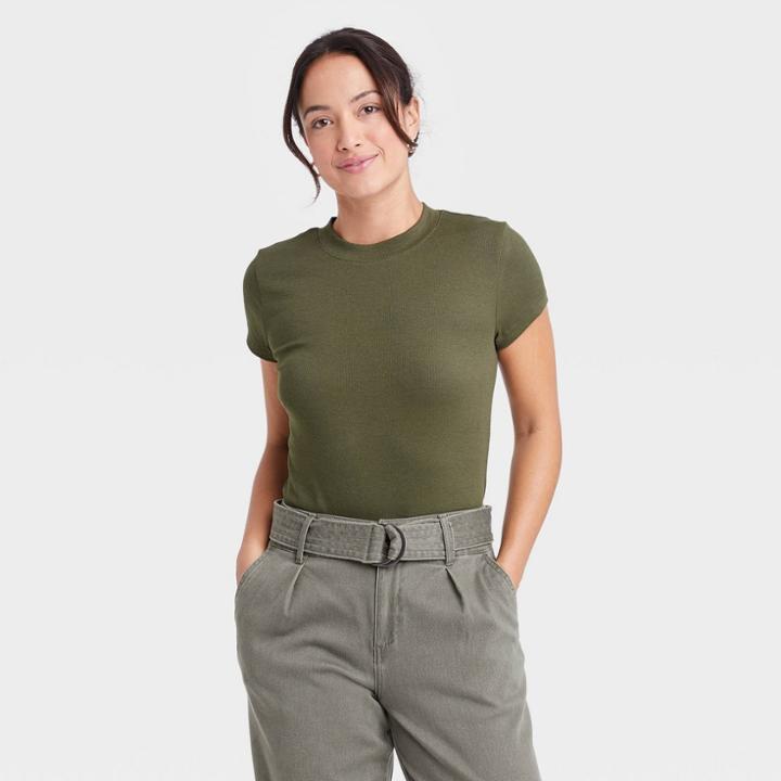 Women's Ribbed Bodysuit - A New Day