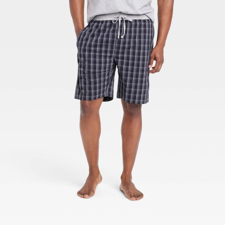 Hanes Premium Men's Shorts Pajama Set - Black