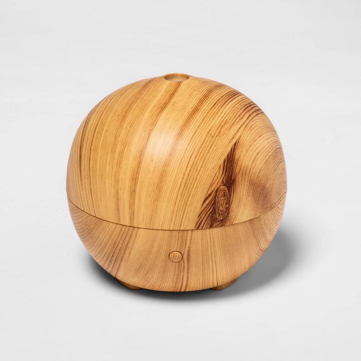 Project 62 100ml Woodgrain Oil Diffuser Plus .16 Fl Oz Eucalyptus Essential Oil - Project