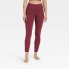 Women's Simplicity Twist High-rise Leggings - All In Motion Garnet Red