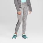 Girls' Cozy Performance Leggings With Pockets - C9 Champion Grey Heather M, Heather Grey