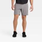 Men's Premium Lifestyle Shorts - All In Motion Gray M, Men's,