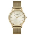 Women's Timex Metropolitan Watch With Mesh Bracelet - Gold,