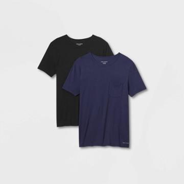 Pair Of Thieves Men's Super Soft 2pk Classic Pocket T-shirt - Navy Blue