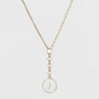 Initial J Necklace 16+3 - A New Day Gold, Gold - J