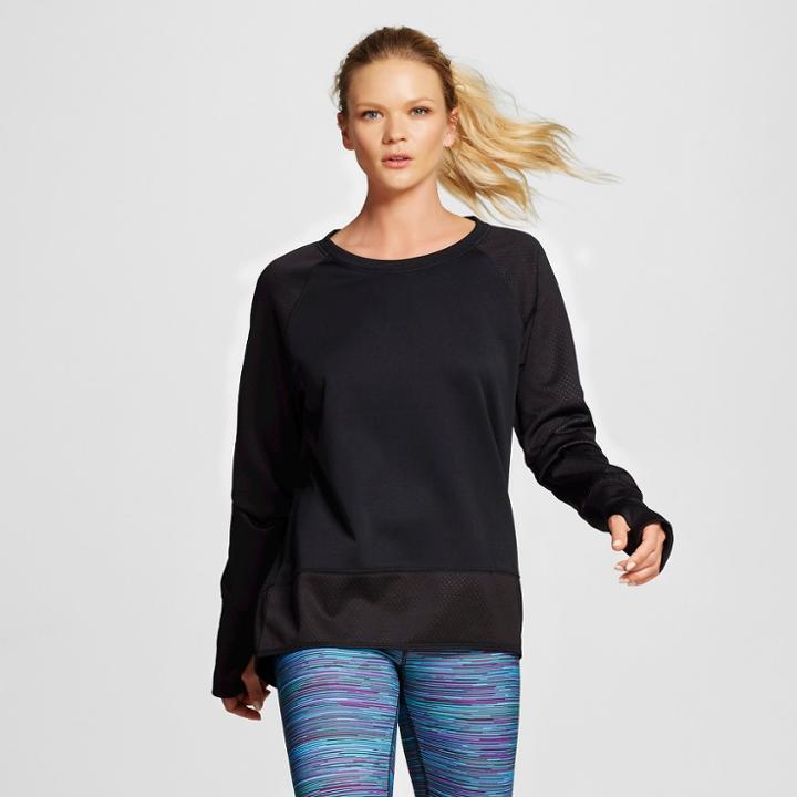 Women's Activewear Sweatshirt - Black S - C9 Champion