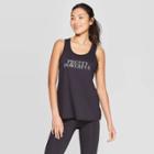 Women's Loose Fit Pretty Powerful Graphic Tank Top - C9 Champion Black
