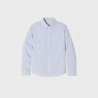 Men's Untucked Slim Fit Button-down Shirt - Goodfellow & Co Sea Blue
