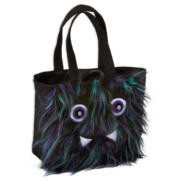 Furry Monster Halloween Canvas Bag - Papyrus,
