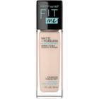 Maybelline Fit Me Matte + Poreless Oil Free Foundation - 112 Natural Ivory
