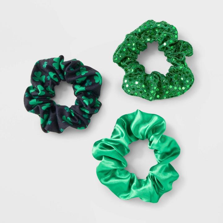 No Brand Shamrock Sparkle Hair Twister Set