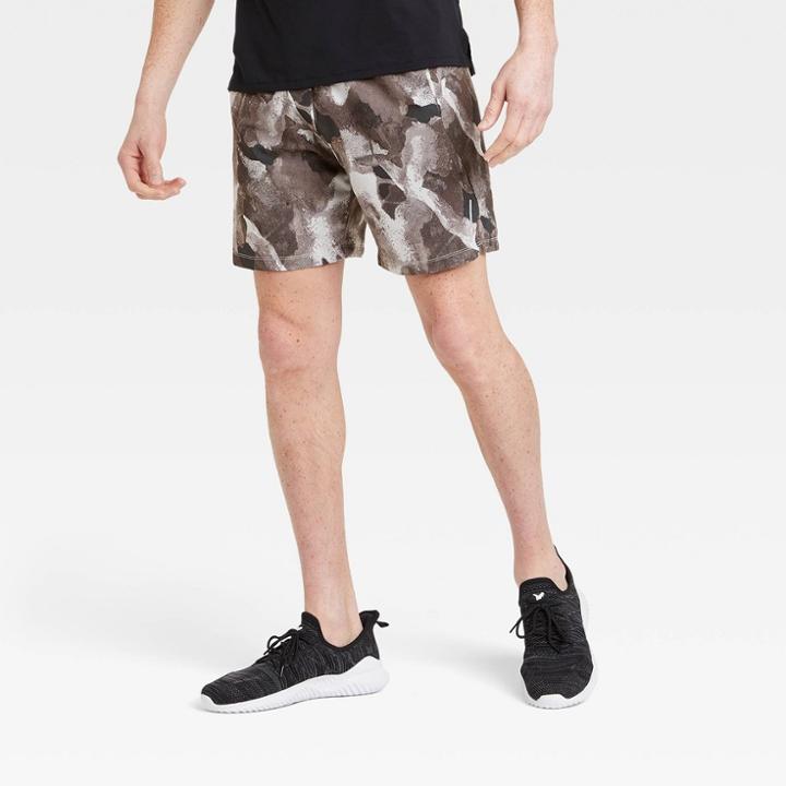 Men's Big & Tall Unlined Run Shorts 7 - All In Motion Gray