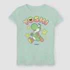 Girls' Super Mario Bros Yoshi Portrait T-shirt -
