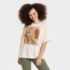 Modern Lux Women's Shades Of Beauty Short Sleeve Graphic T-shirt - Beige