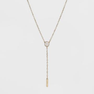 Sugarfix By Baublebar Resin Y-necklace - White