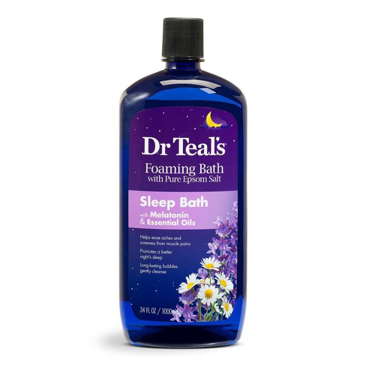 Dr Teal's Melatonin Sleep Foaming Bubble Bath