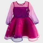 Tangled Girls' Disney Rapunzel A-line Fancy Dress - Purple 3 - Disney