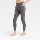 Women's High-rise Cozy Spacedye 7/8 Leggings - Joylab Charcoal Gray
