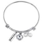 Target Women's 'friends Forever' Expandable Bangle - Silver,