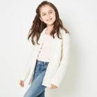 Girls' Long Sleeve Open Cardigan - Cat & Jack Cream