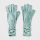 Women's Slouch Tech Touch Gloves - A New Day Green