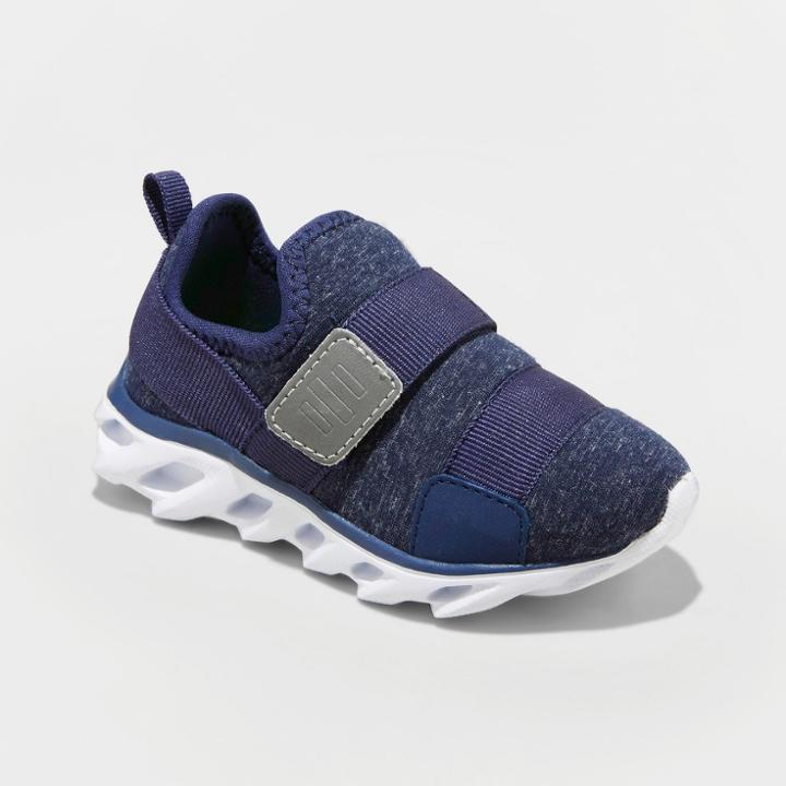 Toddler Boys' Geovanni Sneakers - Cat & Jack Navy
