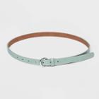 Women's Skinny Belt - A New Day Mint S, Women's, Size: