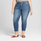 Women's Plus Size Straight Jeans - Universal Thread Medium Wash