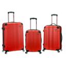Rockland 3pc Abs Hardside Carry On Luggage