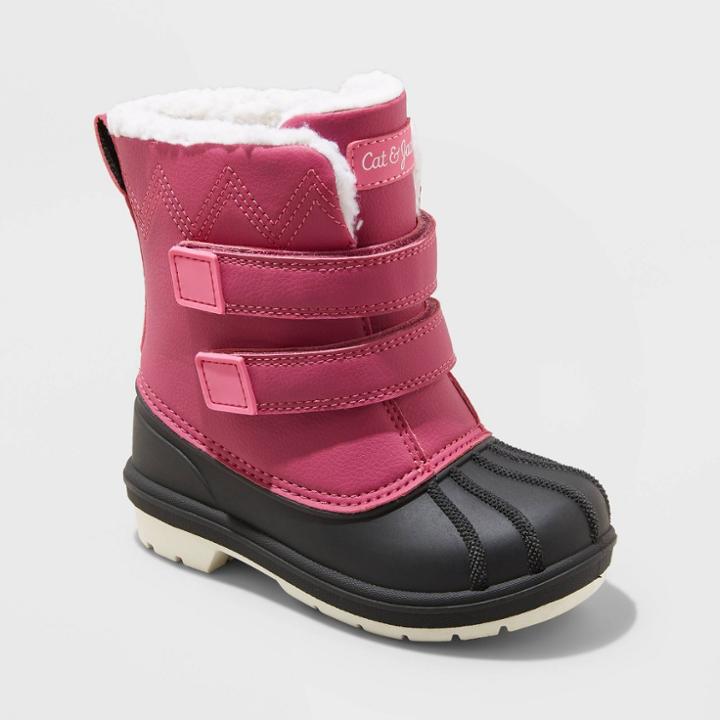 Toddler Denver Winter Boots - Cat & Jack Pink