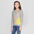 Girls' Sunshine Pullover Sweater - Cat & Jack Heather Grey